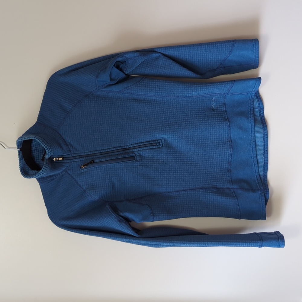 Women's Blue Quarter-Zip Sweater